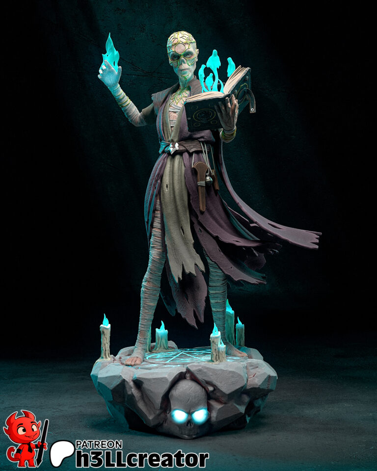 Withers + Bust - Baldur's Gate - STL Files - STL Forge