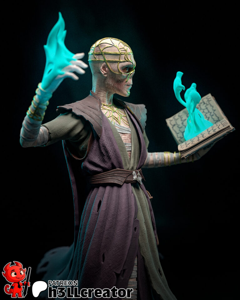 Withers + Bust - Baldur's Gate - STL Files - STL Forge