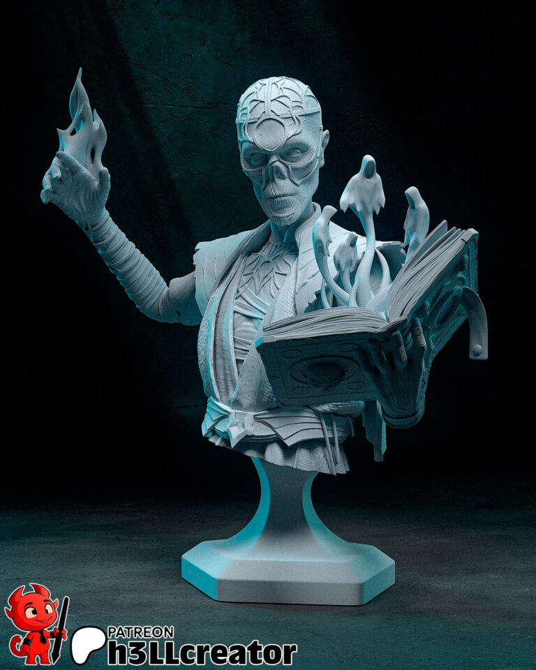 Withers + Bust - Baldur's Gate - STL Files - STL Forge
