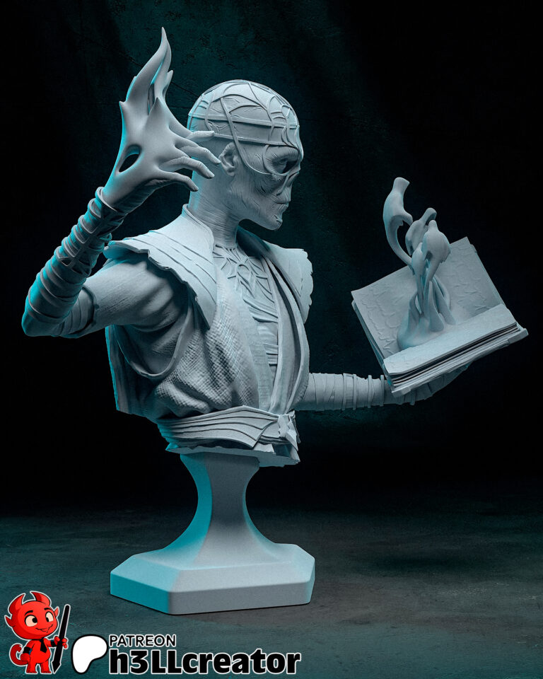 Withers + Bust - Baldur's Gate - STL Files - STL Forge