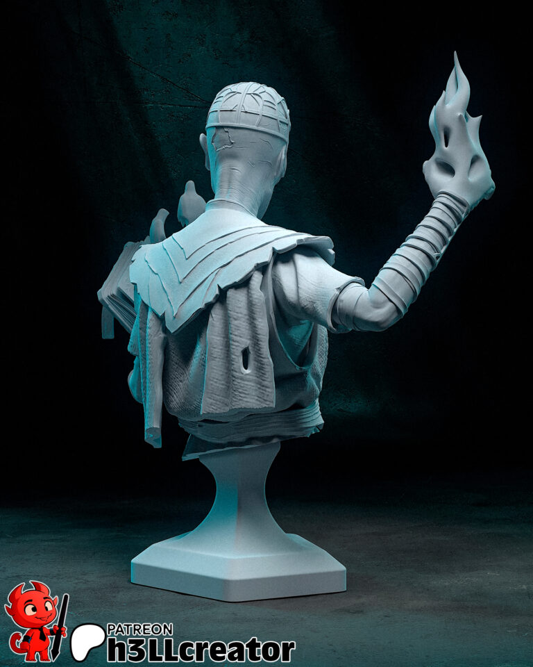 Withers + Bust - Baldur's Gate - STL Files - STL Forge