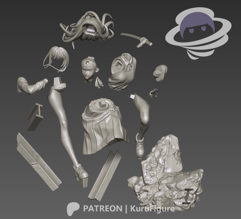Asa Mitaka - Chainsaw Man - STL Files - STL Forge