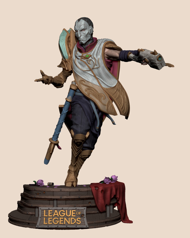 Jhin - League of Legends - STL Files - STL Forge