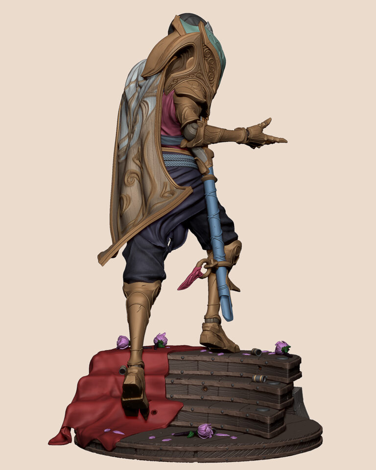 Jhin - League of Legends - STL Files - STL Forge