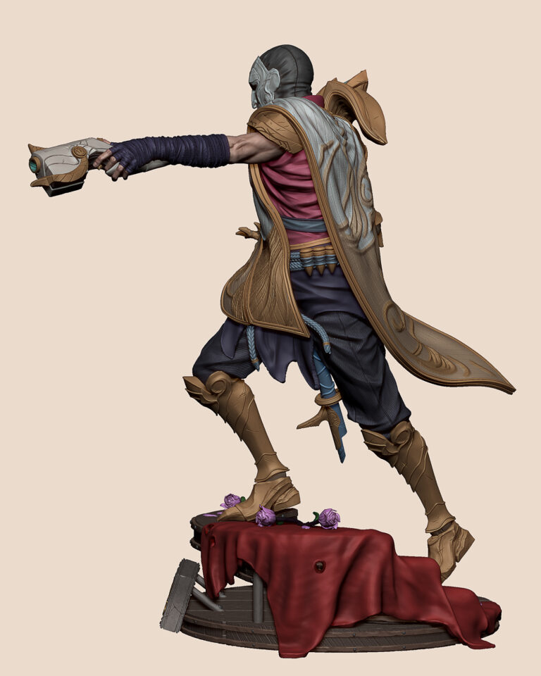 Jhin - League of Legends - STL Files - STL Forge