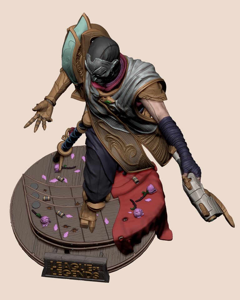 Jhin - League of Legends - STL Files - STL Forge