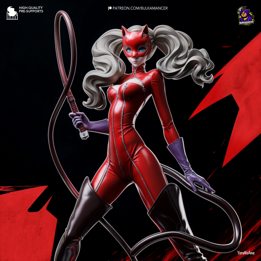 Ann Takamaki + Morgana - Persona - STL Files - STL Forge