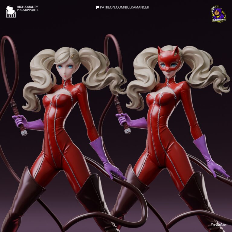 Ann Takamaki + Morgana - Persona - STL Files - STL Forge
