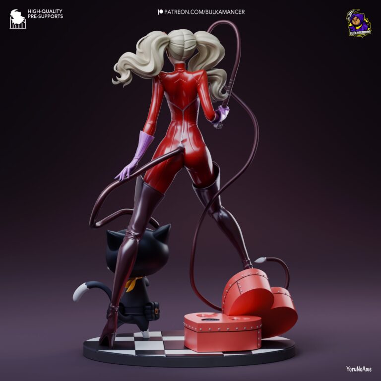 Ann Takamaki + Morgana - Persona - STL Files - STL Forge