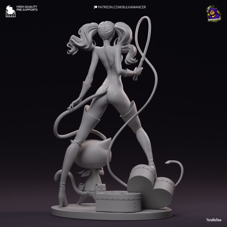 Ann Takamaki + Morgana - Persona - STL Files - STL Forge