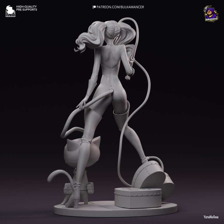 Ann Takamaki + Morgana - Persona - STL Files - STL Forge