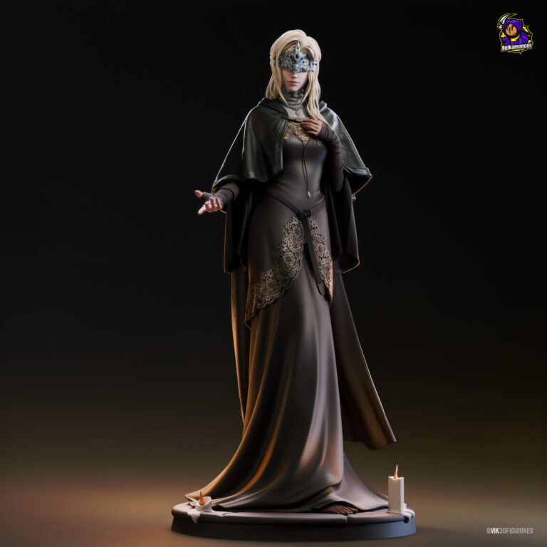 Guardiana del Fuego - Dark Souls - STL Files - STL Forge