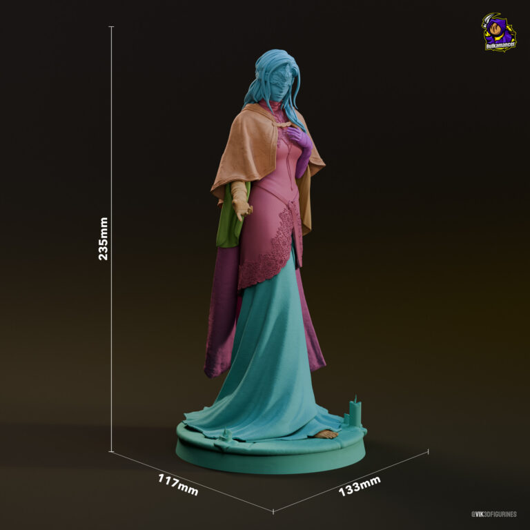 Guardiana del Fuego - Dark Souls - STL Files - STL Forge