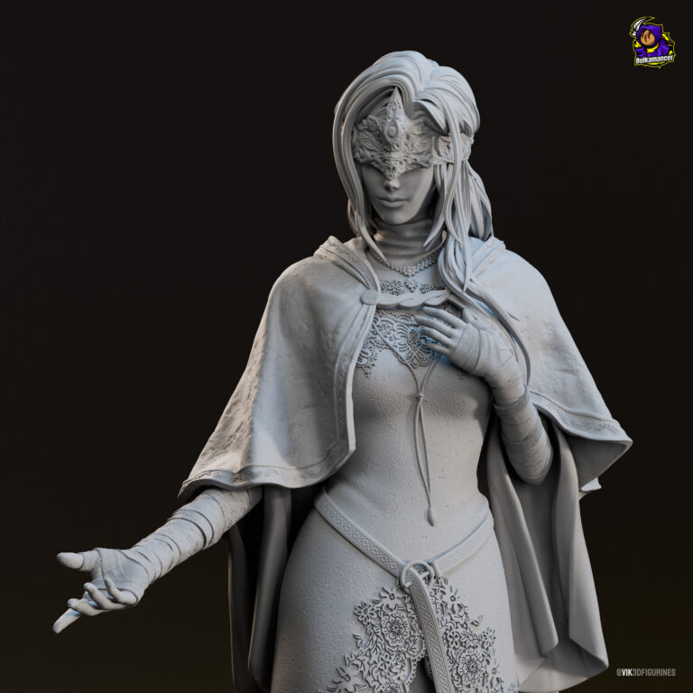 Guardiana del Fuego - Dark Souls - STL Files - STL Forge