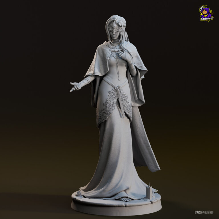 Guardiana del Fuego - Dark Souls - STL Files - STL Forge