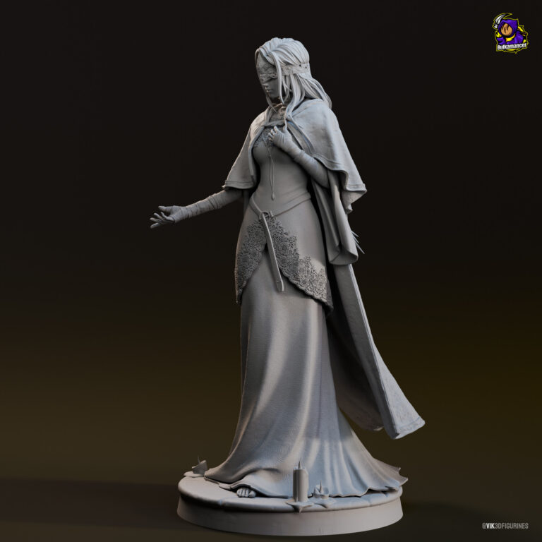 Guardiana del Fuego - Dark Souls - STL Files - STL Forge
