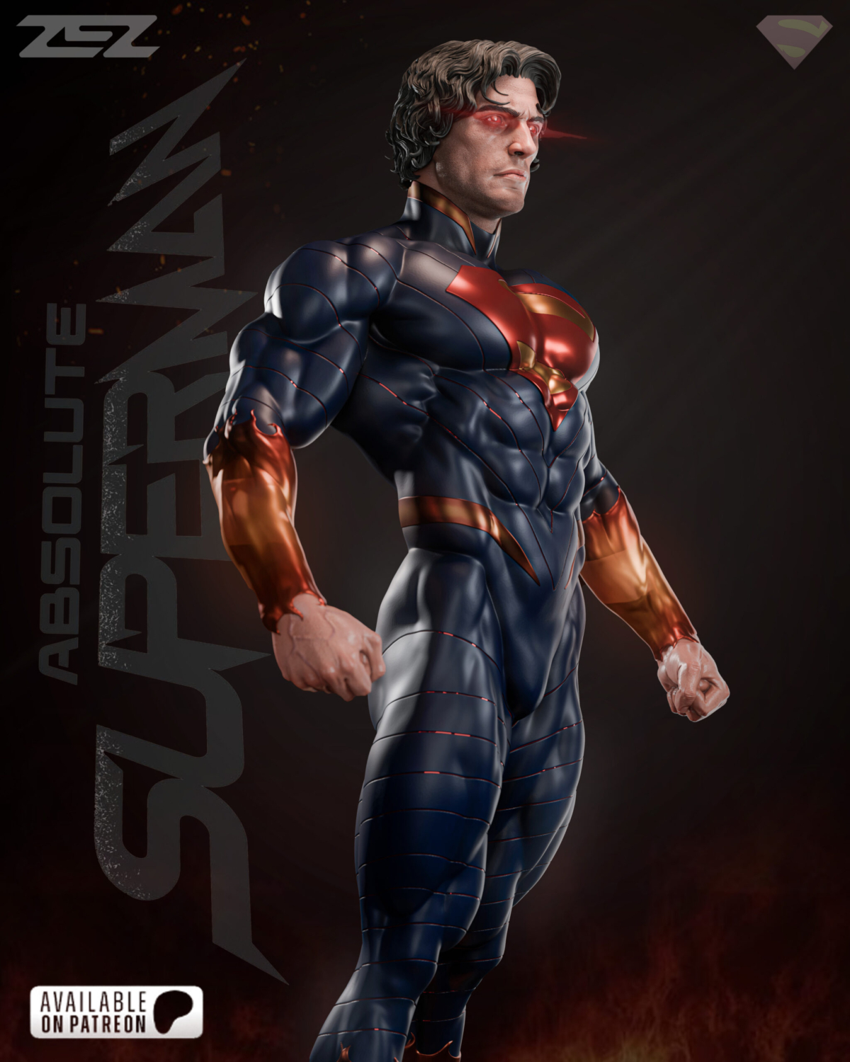 Superman Absoluto de cerca