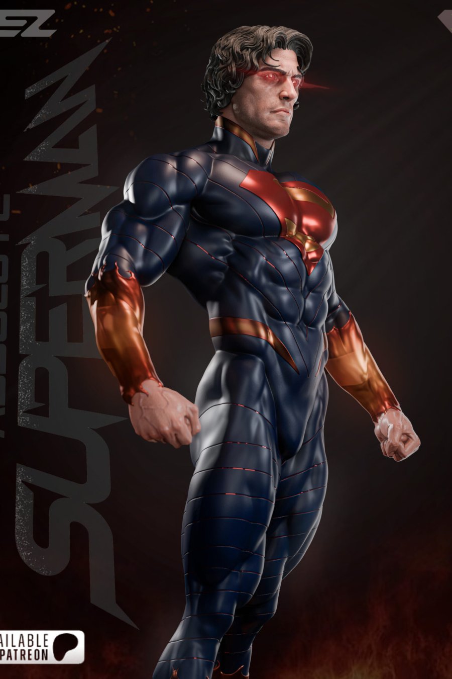 Superman Absoluto de cerca