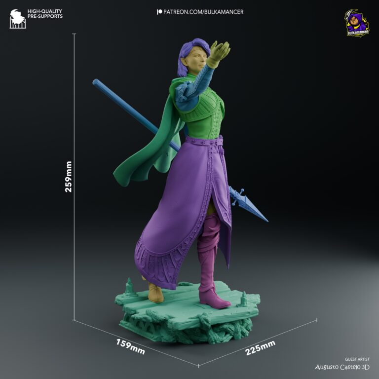 Isobel - Baldur's Gate - STL Files - STL Forge