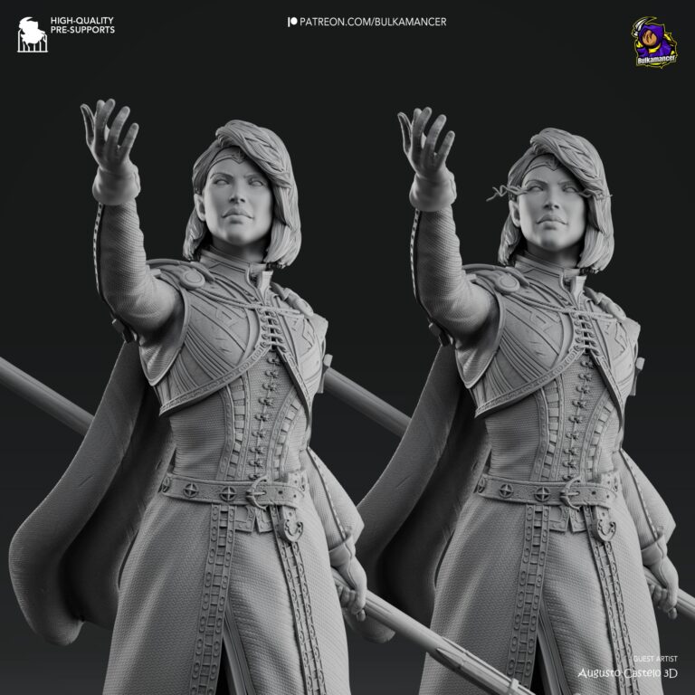 Isobel - Baldur's Gate - STL Files - STL Forge
