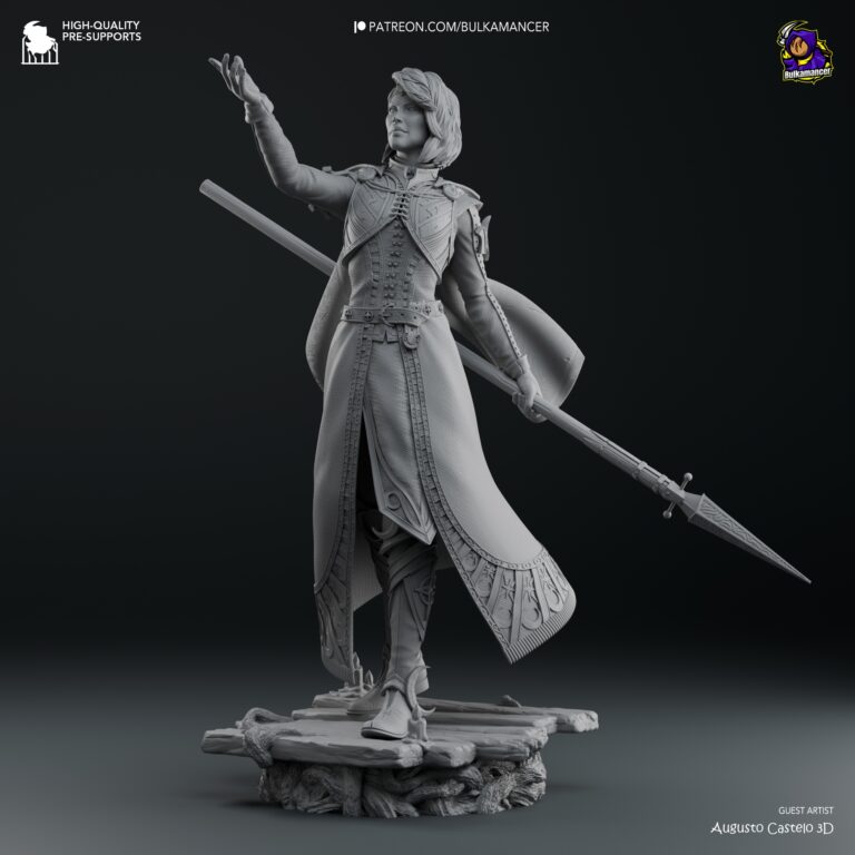 Isobel - Baldur's Gate - STL Files - STL Forge