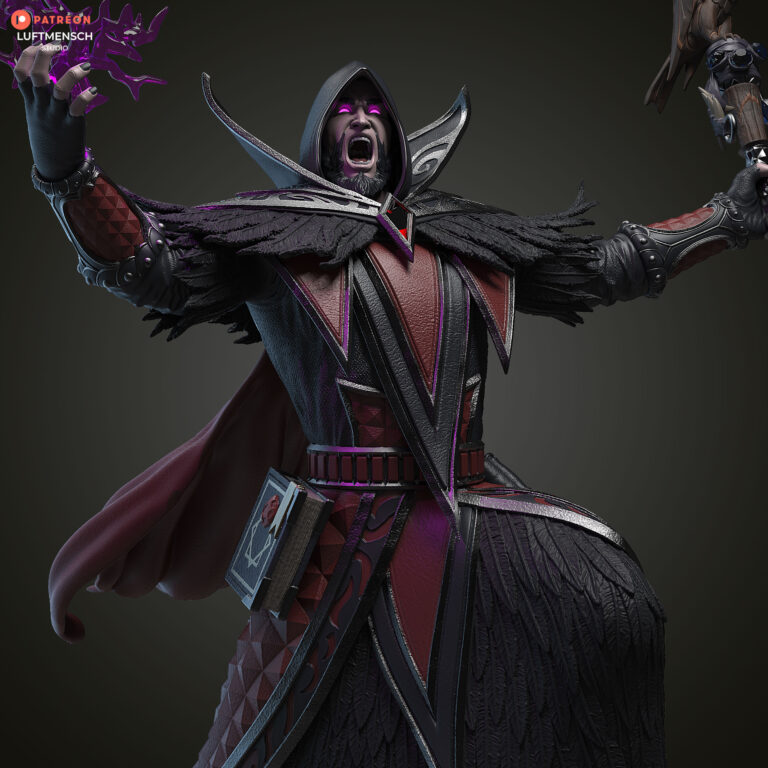 Medivh - Warcraft - STL Files - STL Forge