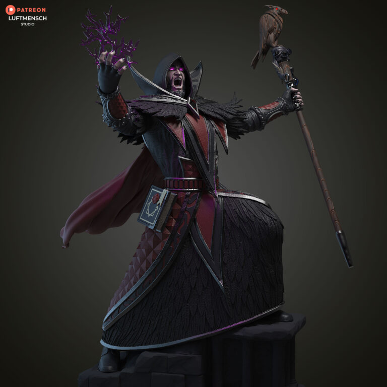 Medivh - Warcraft - STL Files - STL Forge