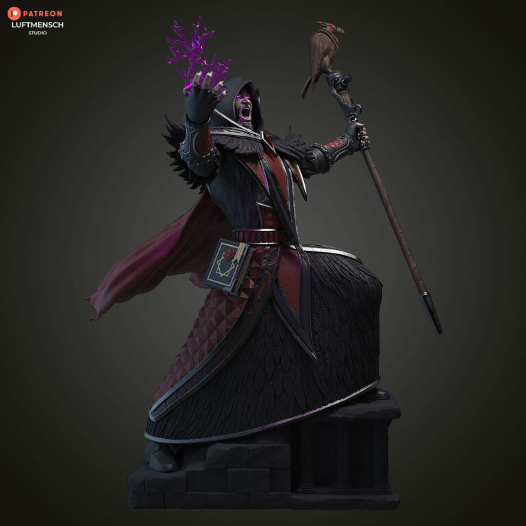 Medivh - Warcraft - STL Files - STL Forge