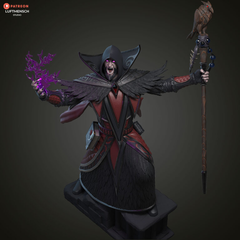 Medivh - Warcraft - STL Files - STL Forge