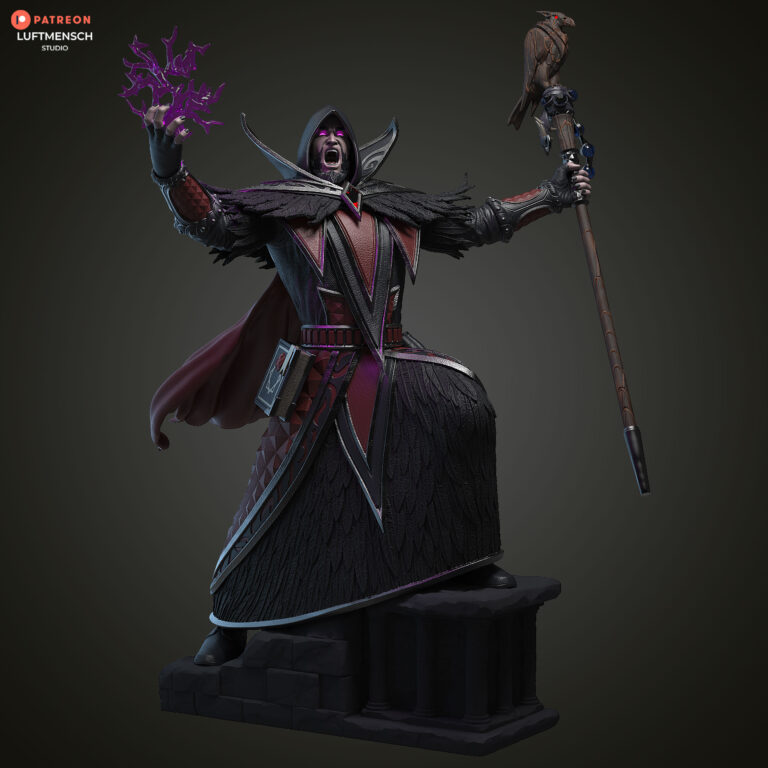 Medivh - Warcraft - STL Files - STL Forge