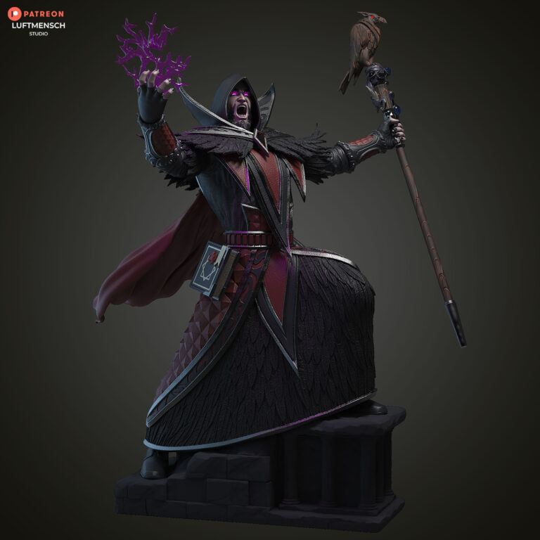Medivh - Warcraft - STL Files - STL Forge