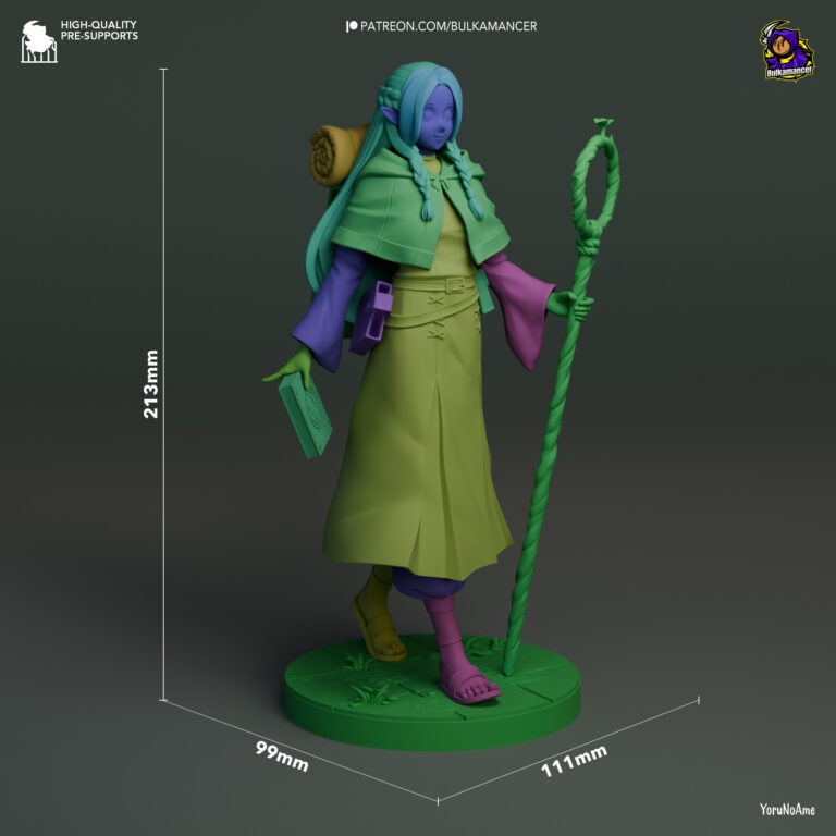 Marcille Donato 2 - Dungeon Meshi - STL Files - STL Forge