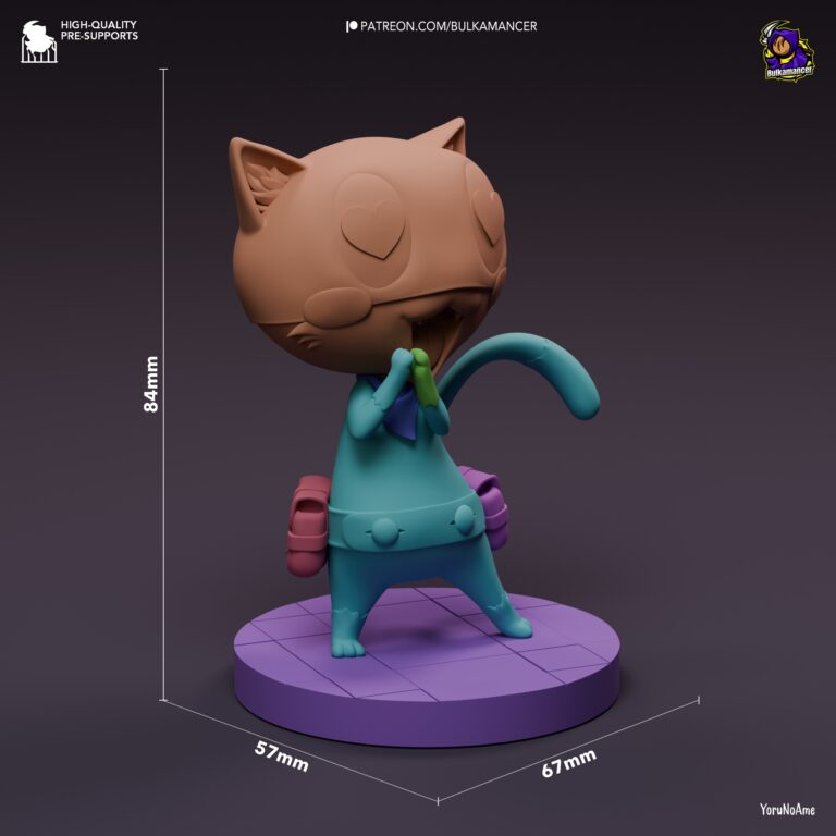 Ann Takamaki + Morgana - Persona - STL Files - STL Forge