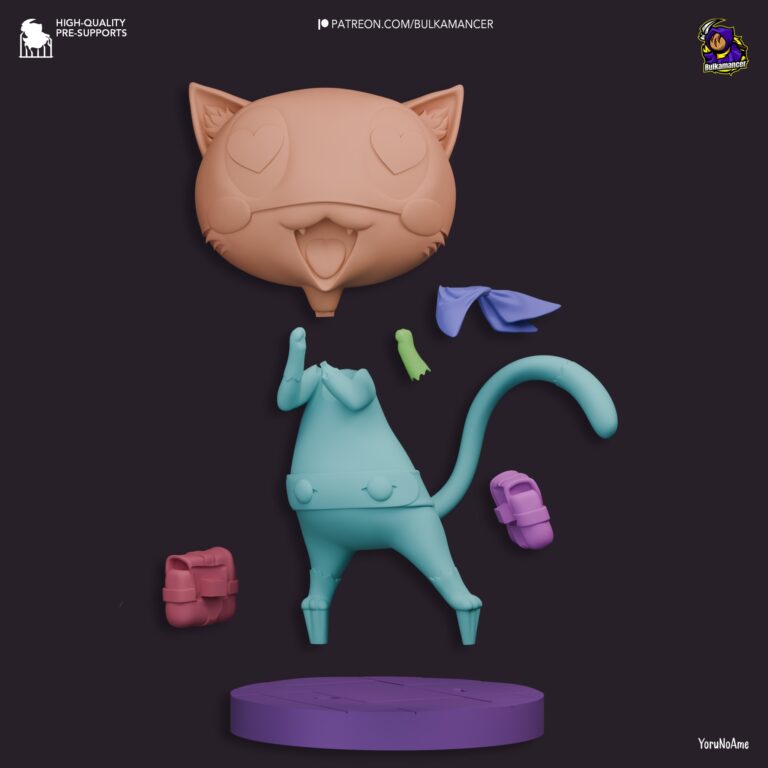 Ann Takamaki + Morgana - Persona - STL Files - STL Forge