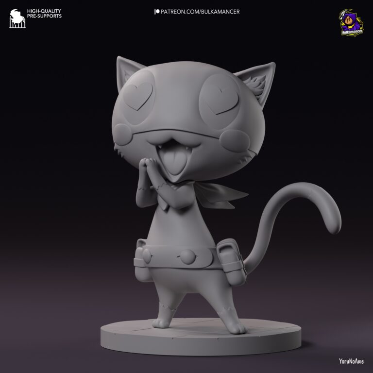 Ann Takamaki + Morgana - Persona - STL Files - STL Forge