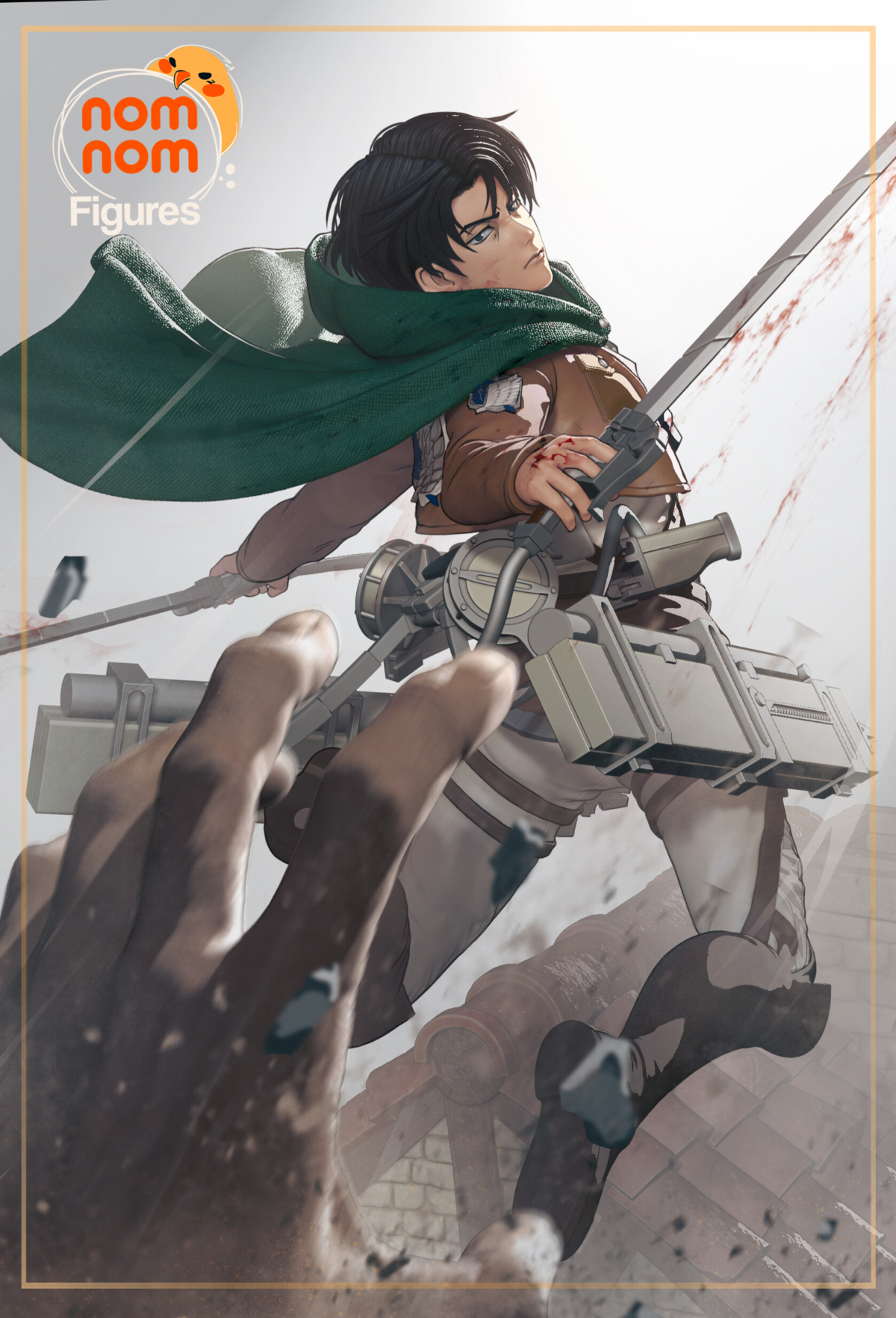 Levi Ackerman cuerpo completo