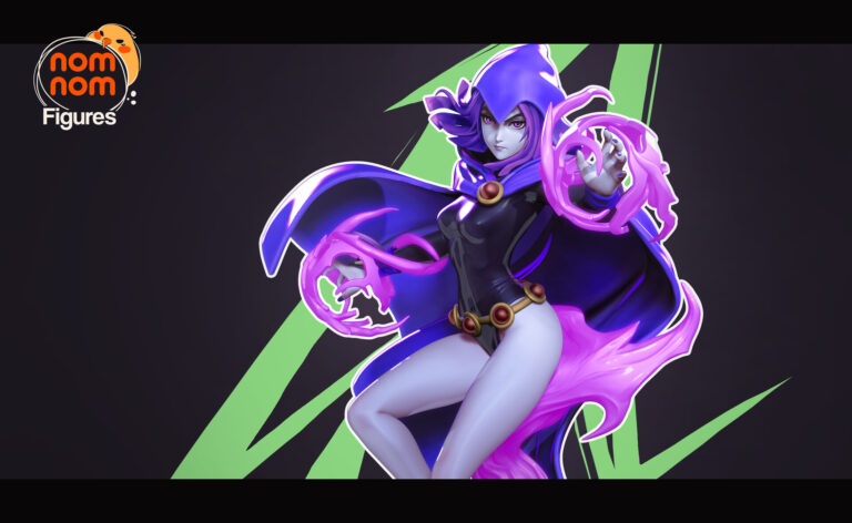 Raven + Busto - DC - STL Files - STL Forge
