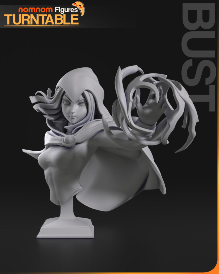Raven + Busto - DC - STL Files - STL Forge