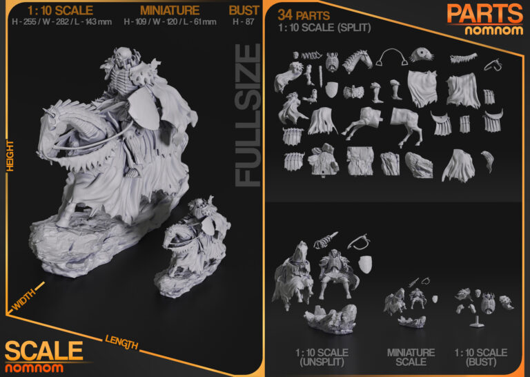 Skull Knight - Berserk - STL Files - STL Forge