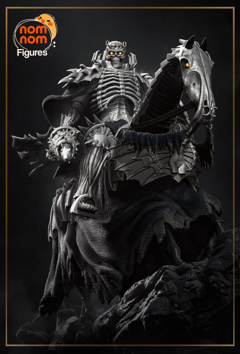 Skull Knight con su caballo