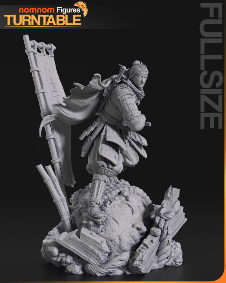 Jin Sakai + Busto - Ghost of Tsushima - STL Files - STL Forge