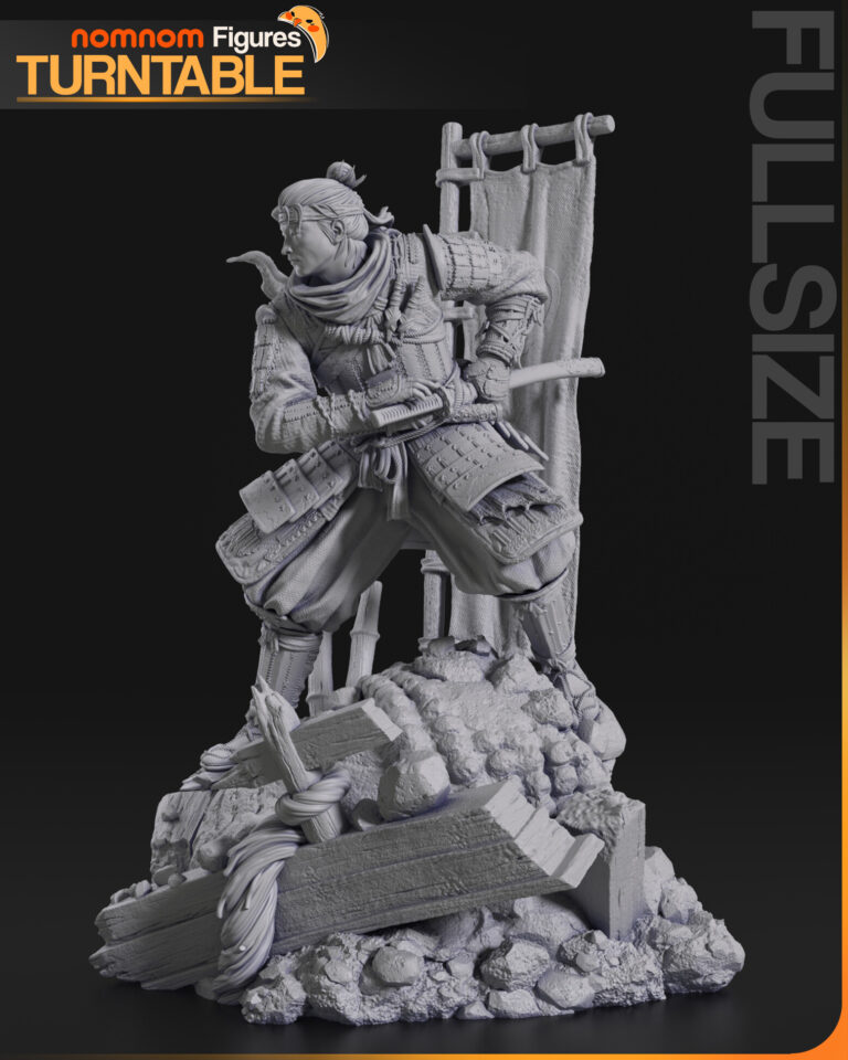 Jin Sakai + Busto - Ghost of Tsushima - STL Files - STL Forge