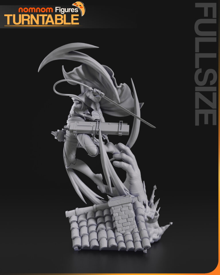 Levi Ackerman + Busto - Shingeki no Kyojin - STL Files