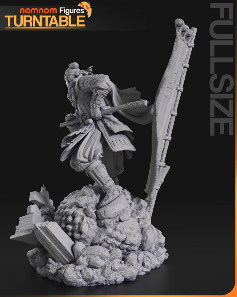 Jin Sakai + Busto - Ghost of Tsushima - STL Files - STL Forge