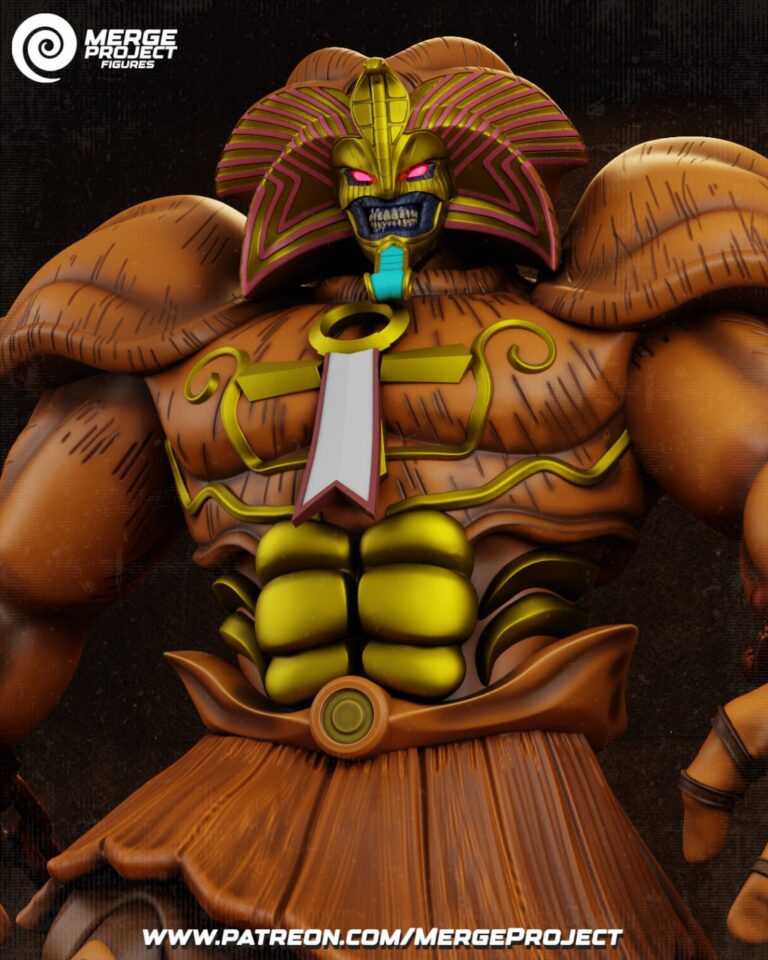 Exodia el Prohibido - Yu Gi Oh! - STL Files - STL Forge