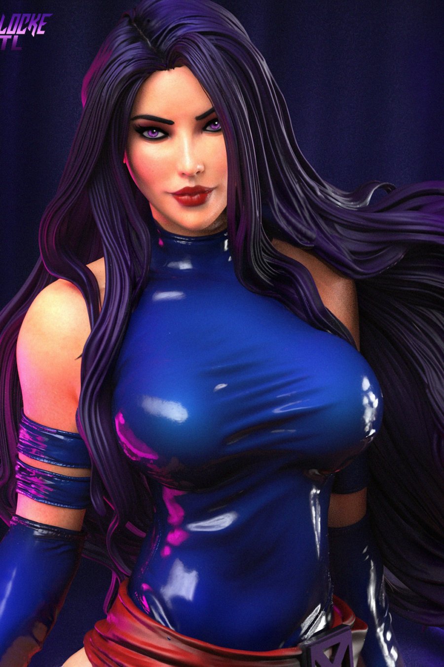Psylocke de cerca