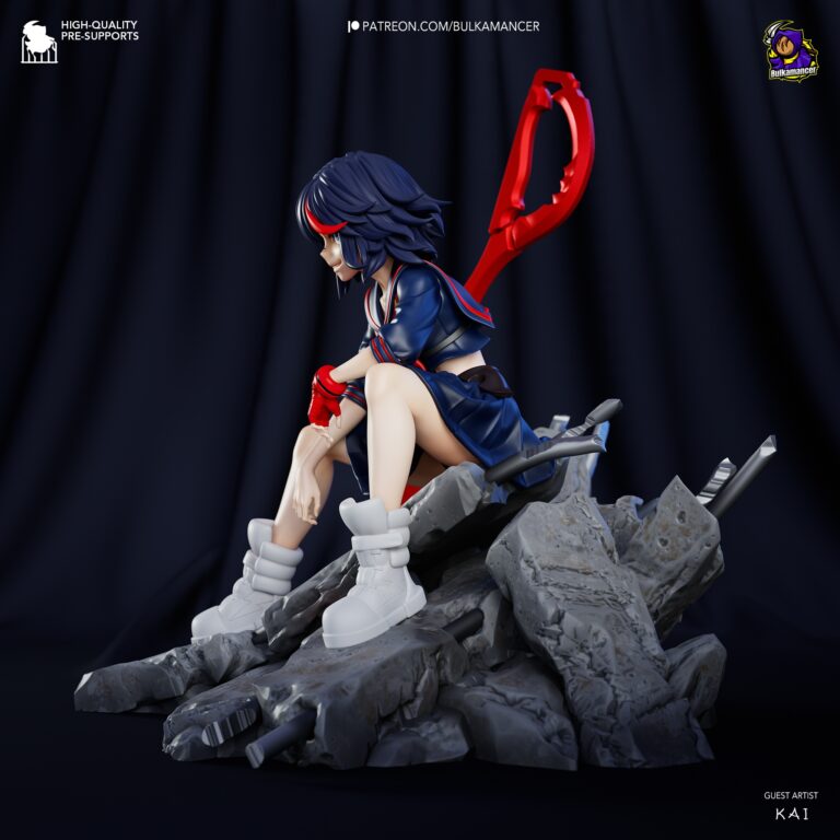 Ryūko Matoi 2 - Kill la Kill - STL Files - STL Forge