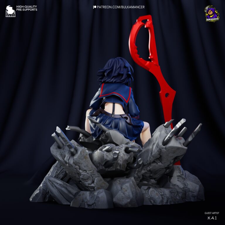 Ryūko Matoi 2 - Kill la Kill - STL Files - STL Forge