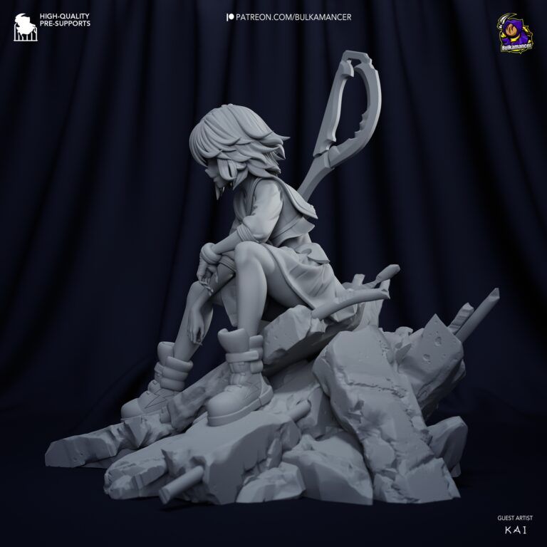 Ryūko Matoi 2 - Kill la Kill - STL Files - STL Forge