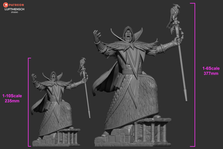 Medivh - Warcraft - STL Files - STL Forge